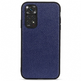 Cover Xiaomi Redmi Note 11 / 11S Ægte Litchi Læder