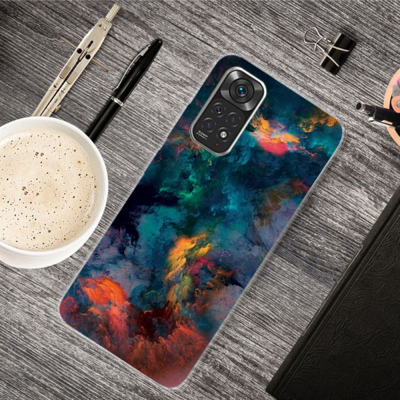 Cover Xiaomi Redmi Note 11 / 11S Farverige Skyer