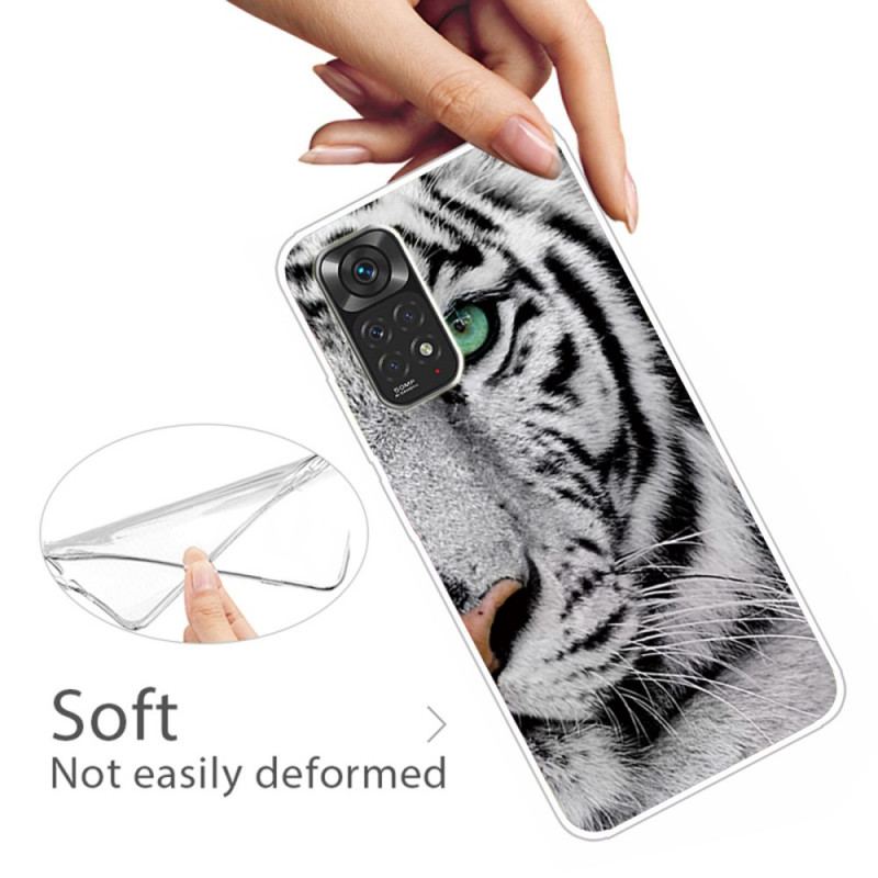 Cover Xiaomi Redmi Note 11 / 11S Fleksibel Tiger