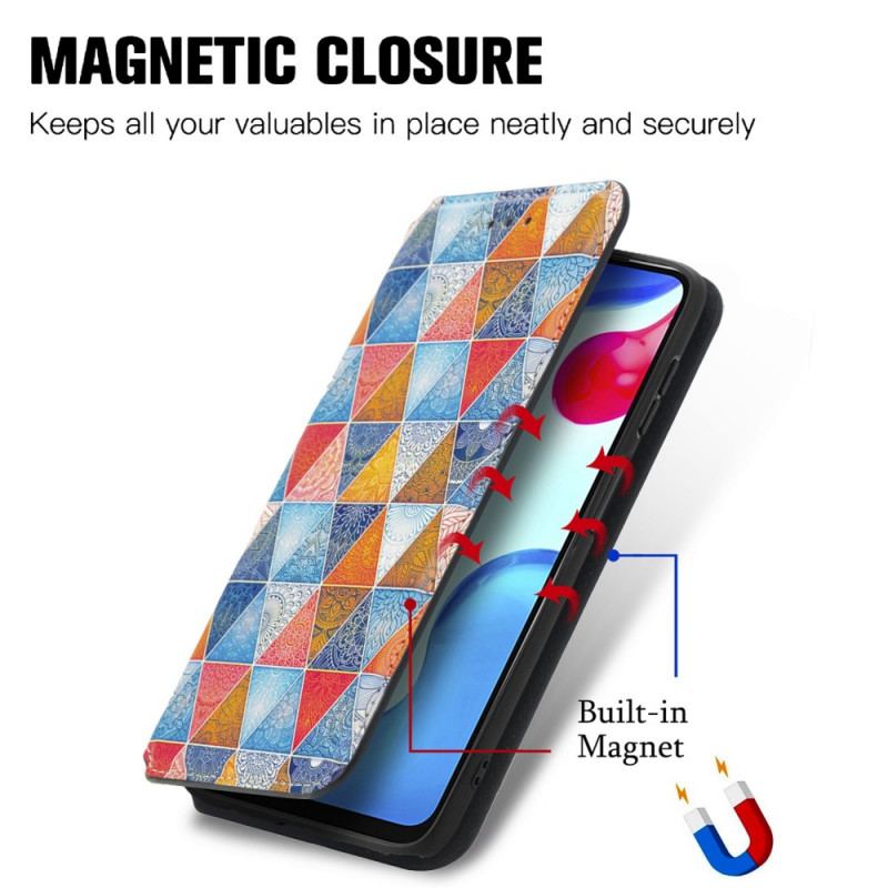 Cover Xiaomi Redmi Note 11 / 11S Flip Cover Caseneo Rfid Design