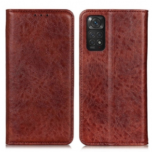 Cover Xiaomi Redmi Note 11 / 11S Flip Cover Læder Tekstur