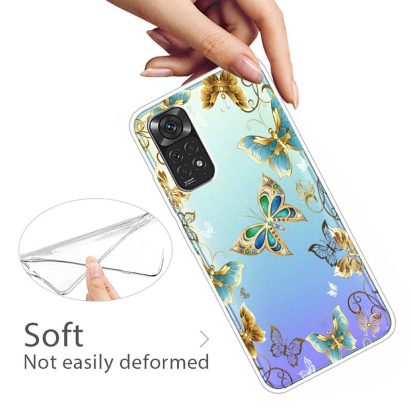 Cover Xiaomi Redmi Note 11 / 11S Flugt Af Sommerfugle