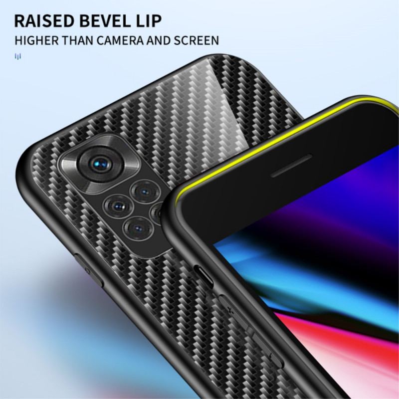 Cover Xiaomi Redmi Note 11 / 11S Kulfiber Hærdet Glas