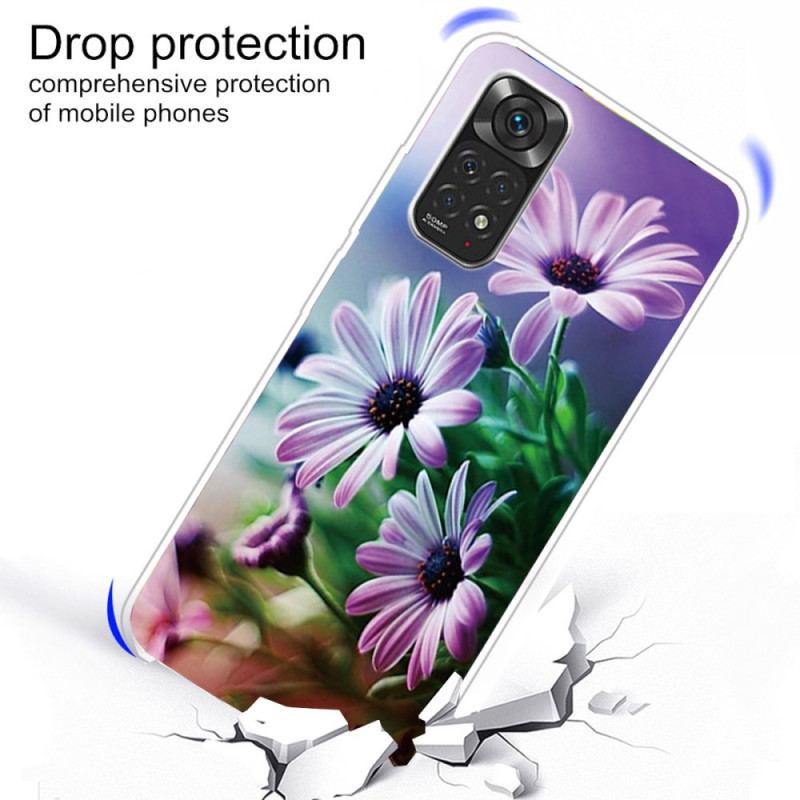 Cover Xiaomi Redmi Note 11 / 11S Realistiske Blomster