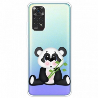 Cover Xiaomi Redmi Note 11 / 11S Sømløs Sad Panda