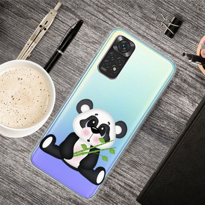 Cover Xiaomi Redmi Note 11 / 11S Sømløs Sad Panda