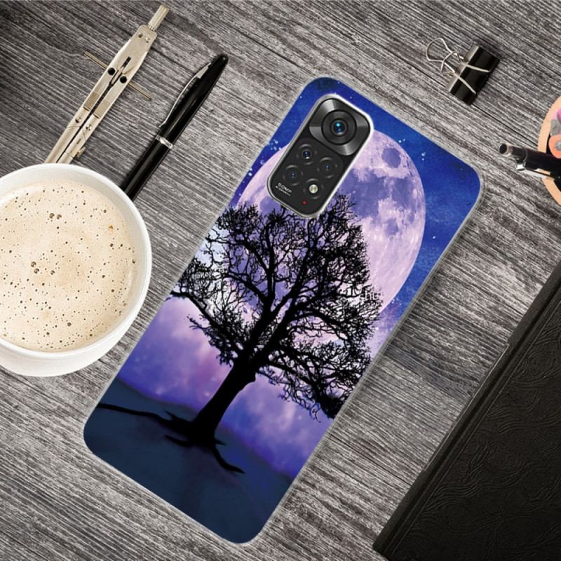 Cover Xiaomi Redmi Note 11 / 11S Træ Og Måne