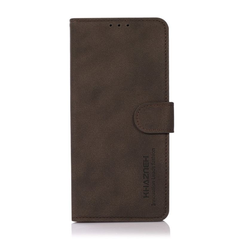 Flip Cover Xiaomi Redmi Note 11 / 11S Khazneh Fashion Læder Effekt