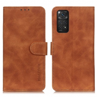 Flip Cover Xiaomi Redmi Note 11 / 11S Khazneh Vintage Lædereffekt