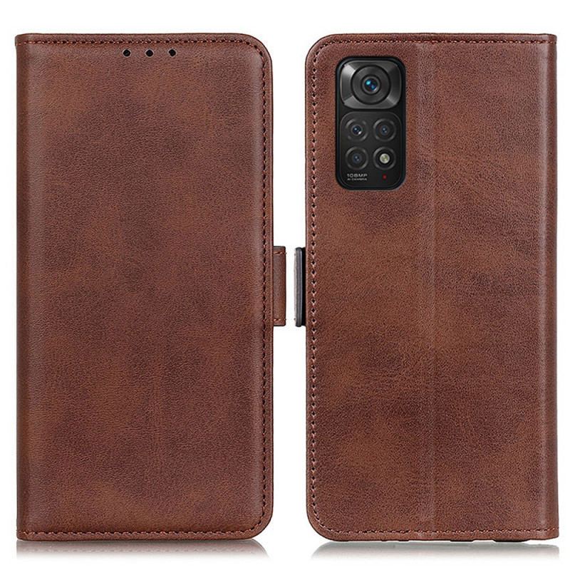 Flip Cover Xiaomi Redmi Note 11 / 11S Læder Cover Dobbelt Klap