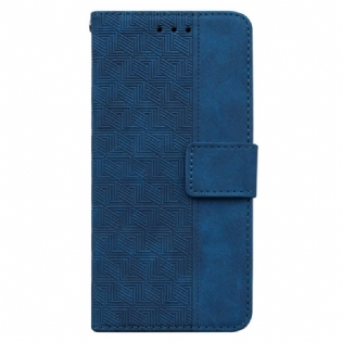 Flip Cover Xiaomi Redmi Note 11 / 11S Med Snor Strappy Mønster