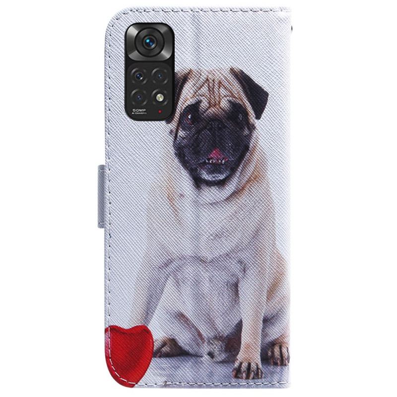 Flip Cover Xiaomi Redmi Note 11 / 11S Mops Hund