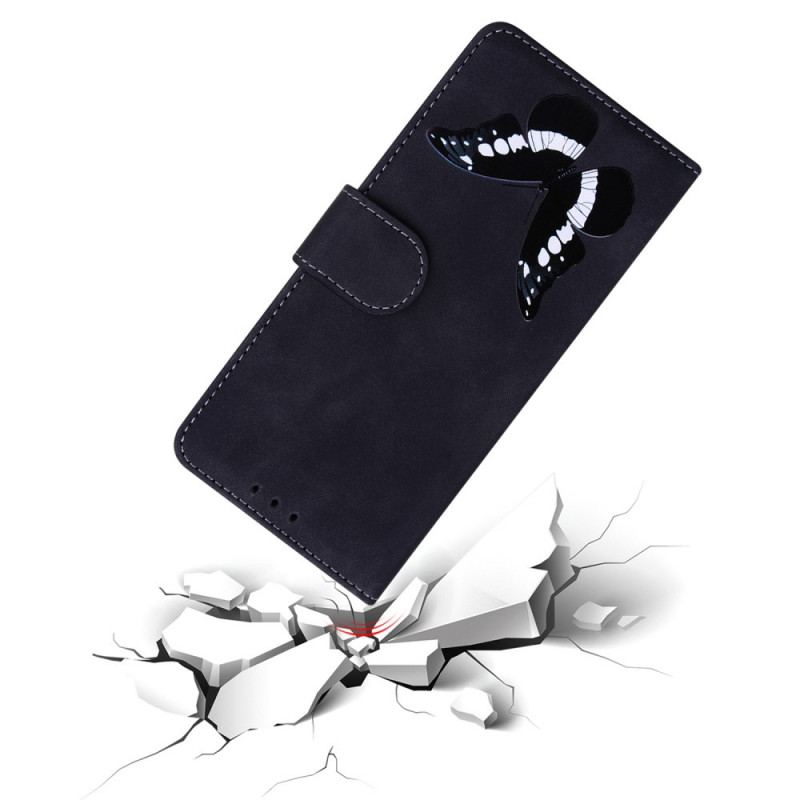 Flip Cover Xiaomi Redmi Note 11 / 11S Skin-touch Butterfly