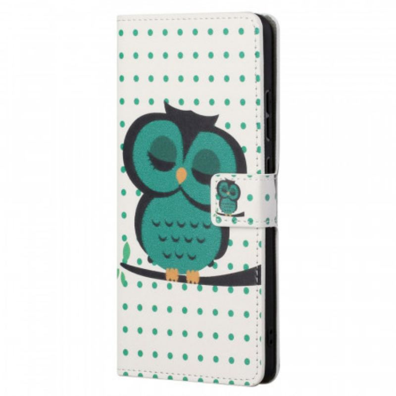 Flip Cover Xiaomi Redmi Note 11 / 11S Sovende Ugle