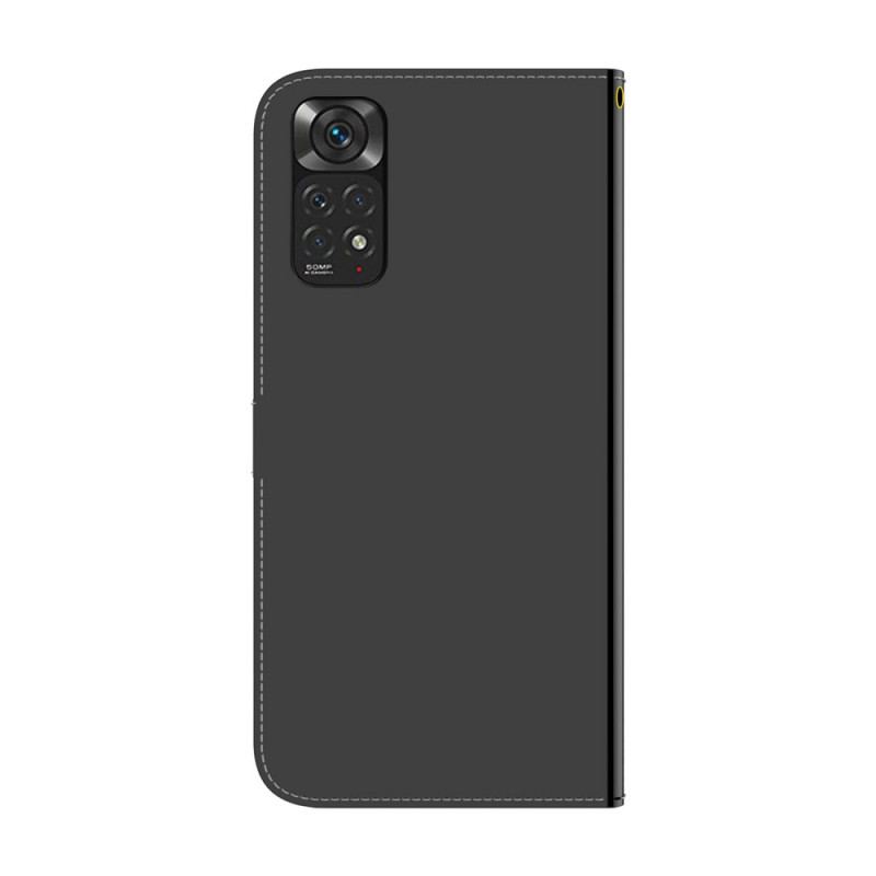 Flip Cover Xiaomi Redmi Note 11 / 11S Spejlcover I Imiteret Læder