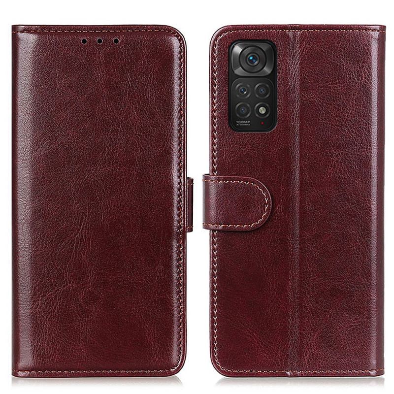 Læder Cover Xiaomi Redmi Note 11 / 11S Frossen Finesse