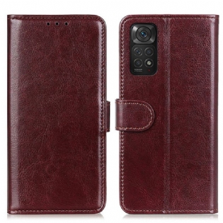 Læder Cover Xiaomi Redmi Note 11 / 11S Frossen Finesse