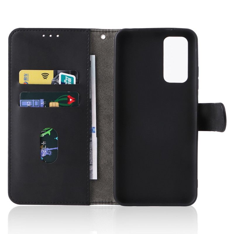 Læder Cover Xiaomi Redmi Note 11 / 11S Skin-touch Med Snor