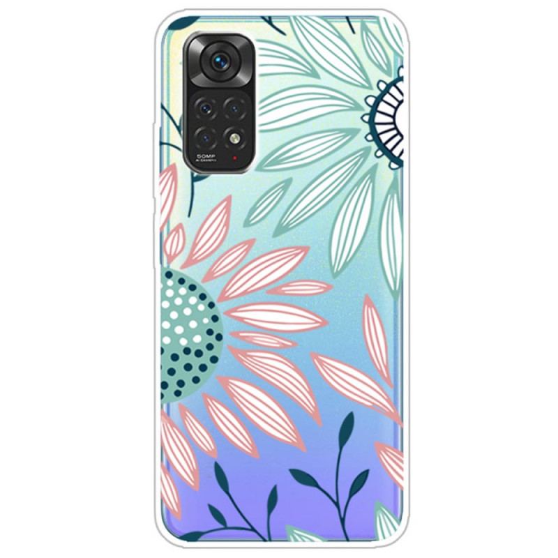 Mobilcover Xiaomi Redmi Note 11 / 11S Sømløs Blomst