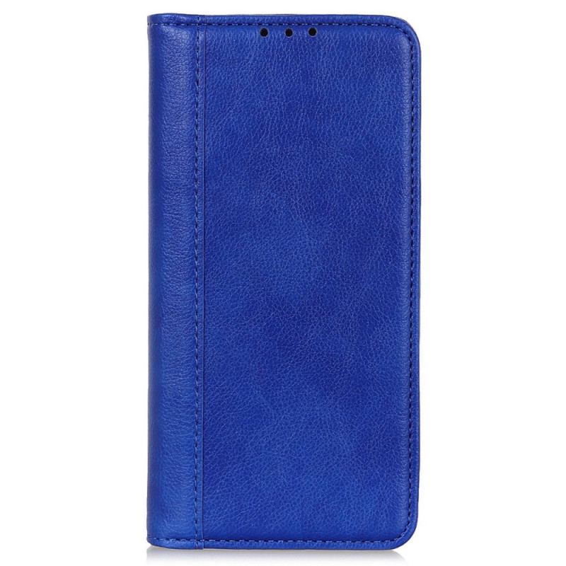 Flip Cover Oneplus 12 5g Split Litchi Læder