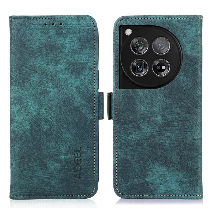 Flip Cover Til Oneplus 12 5g Retro Abeel