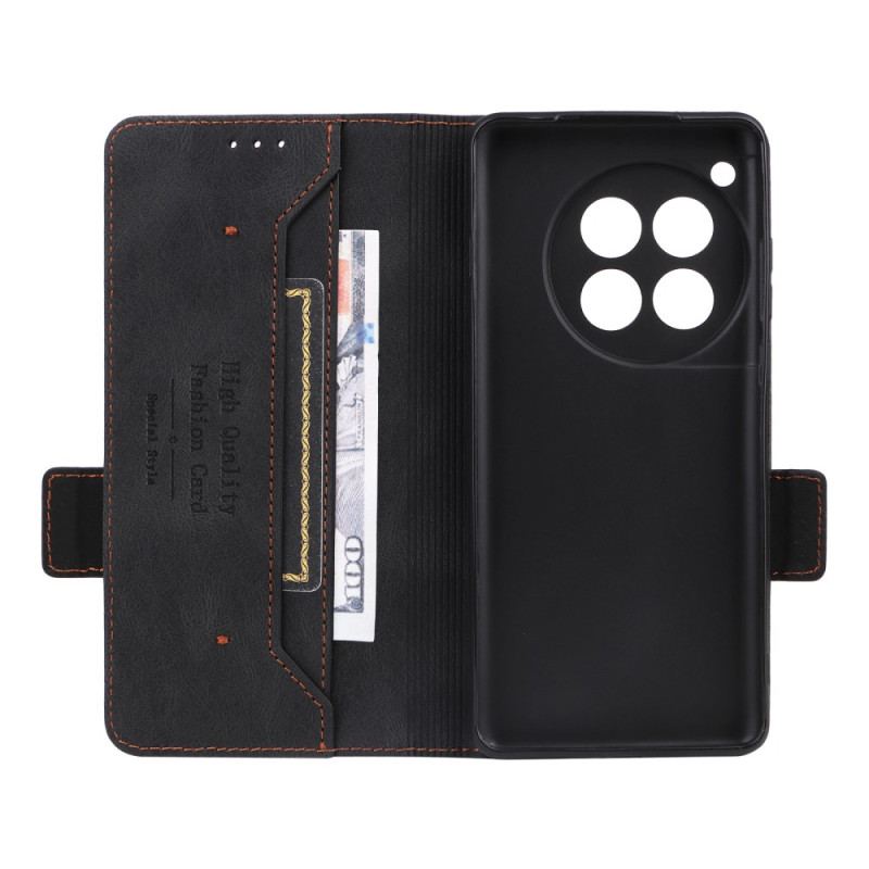 Flip Cover Til Oneplus 12 5g Retro Design