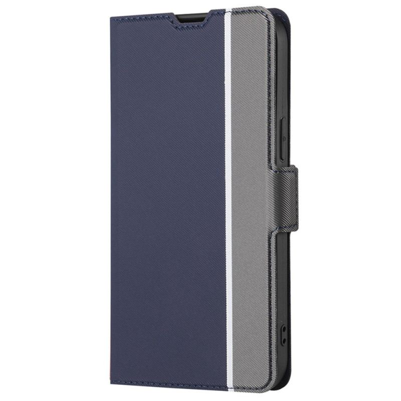 Læder Cover Oneplus 12 5g Ultra Fin To-tone