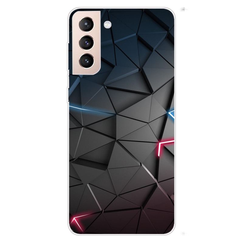 Cover Samsung Galaxy S22 Plus 5G Fleksibel Geometri