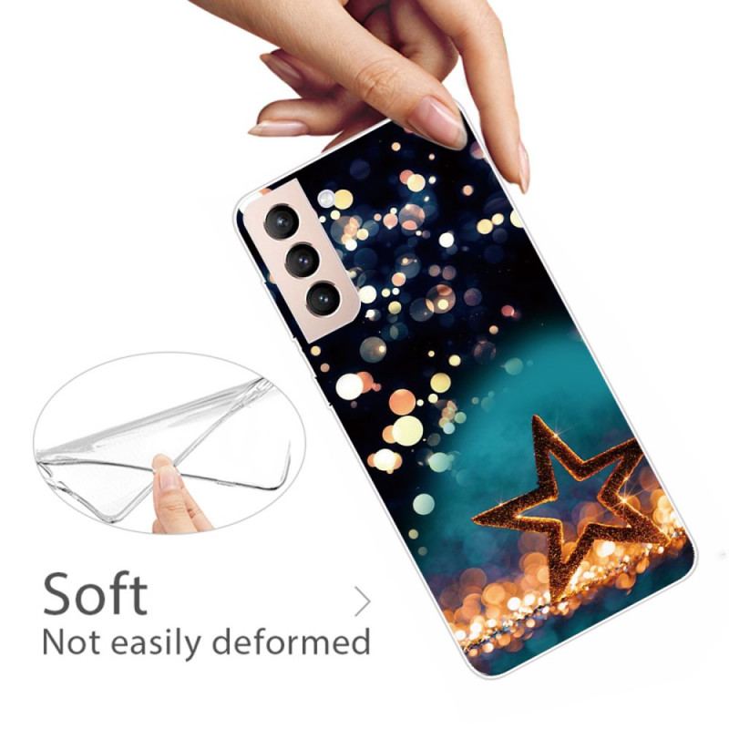 Cover Samsung Galaxy S22 Plus 5G Fleksibel Stjerne