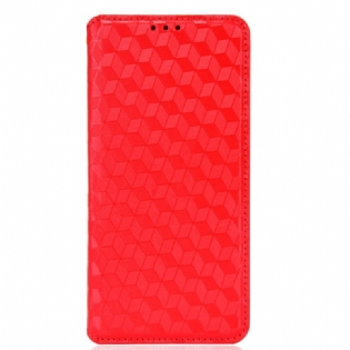 Cover Samsung Galaxy S22 Plus 5G Flip Cover Diamant Læder Effekt