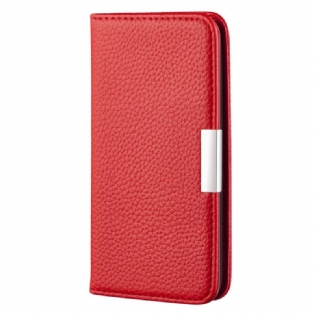 Cover Samsung Galaxy S22 Plus 5G Flip Cover Imiteret Læder Litchi Ultra Chic