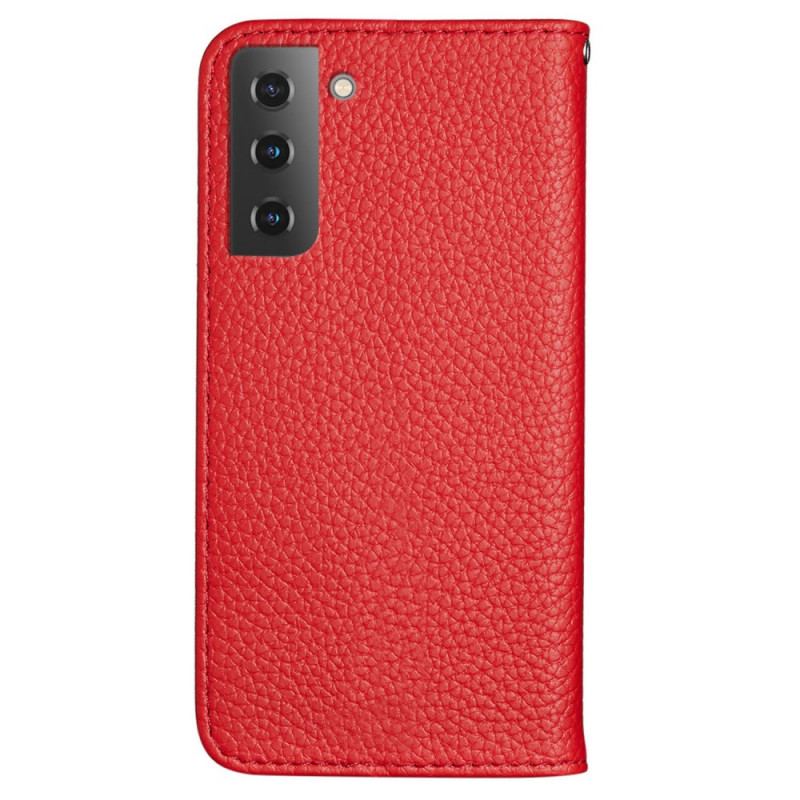 Cover Samsung Galaxy S22 Plus 5G Flip Cover Imiteret Læder Litchi Ultra Chic