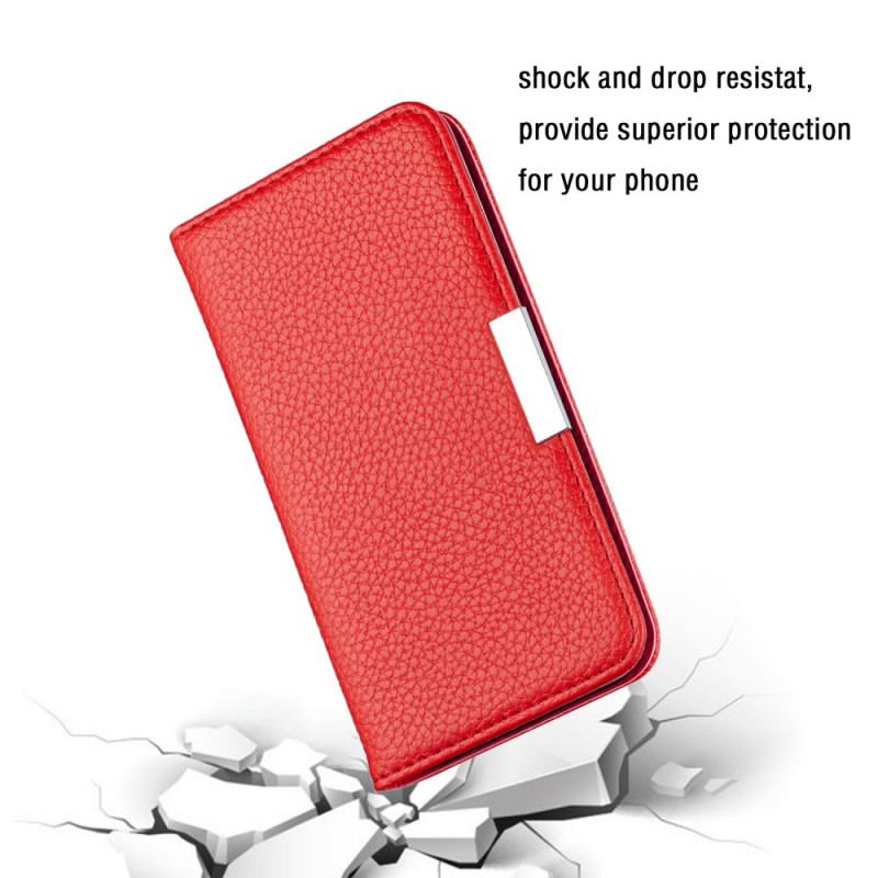 Cover Samsung Galaxy S22 Plus 5G Flip Cover Imiteret Læder Litchi Ultra Chic