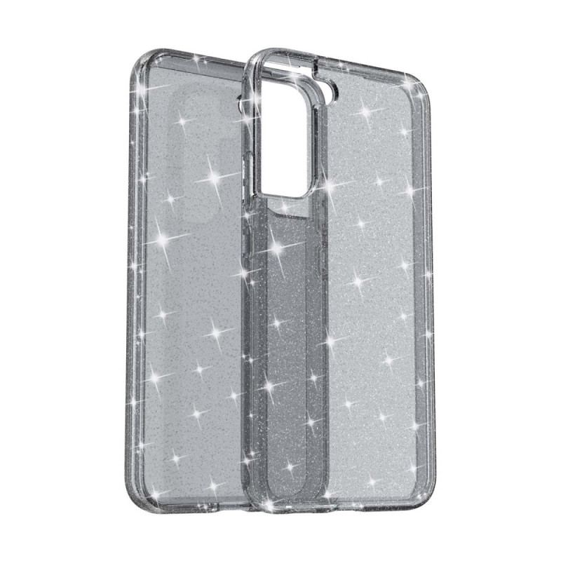 Cover Samsung Galaxy S22 Plus 5G Gennemsigtige Pailletter