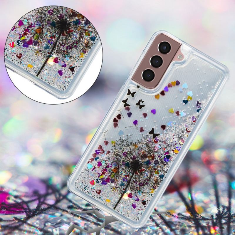 Cover Samsung Galaxy S22 Plus 5G Glitter Mælkebøtter
