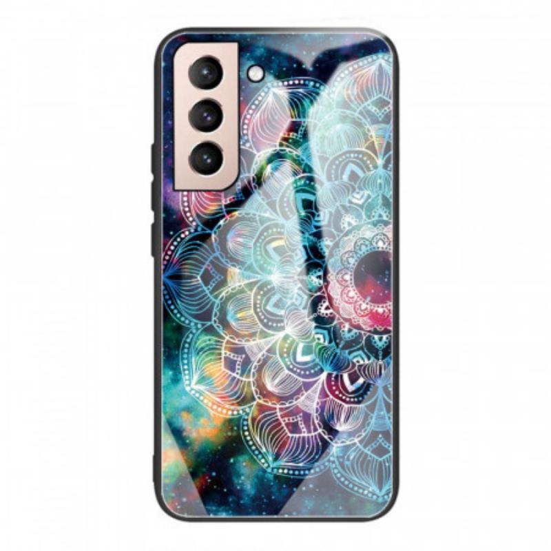 Cover Samsung Galaxy S22 Plus 5G Mandala Hærdet Glas