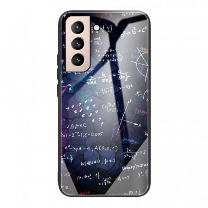 Cover Samsung Galaxy S22 Plus 5G Matematiske Beregninger Af Hærdet Glas