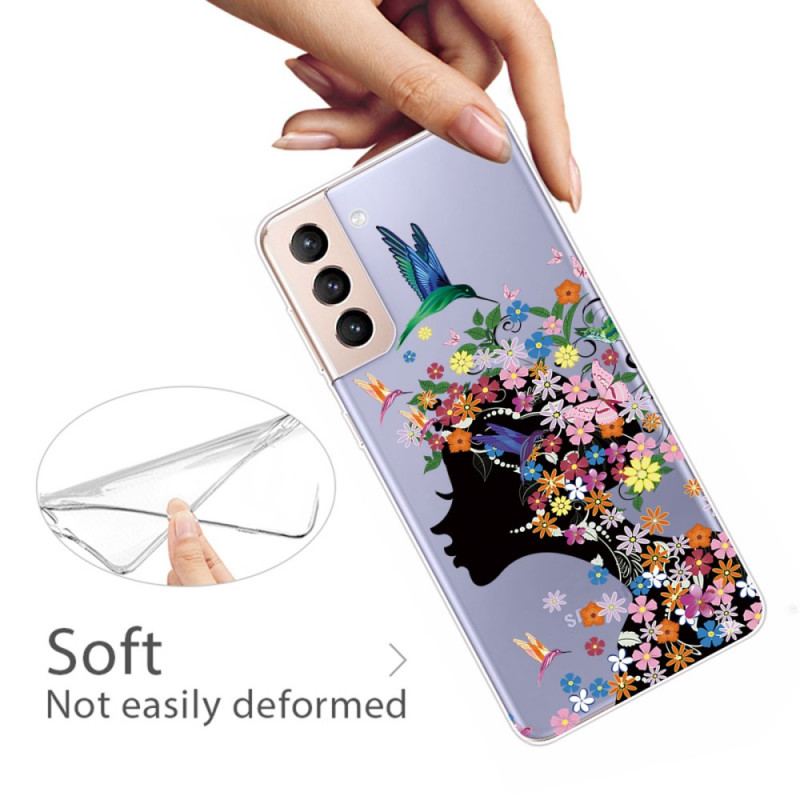 Cover Samsung Galaxy S22 Plus 5G Smukt Blomsterhoved
