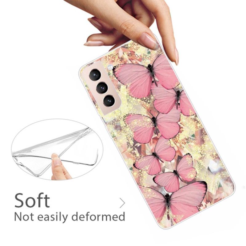 Cover Samsung Galaxy S22 Plus 5G Sommerfugle Sommerfugle