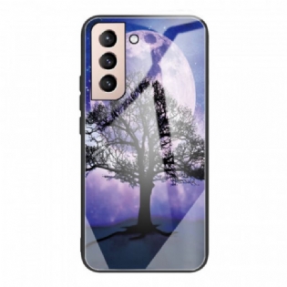 Cover Samsung Galaxy S22 Plus 5G World Tree Hærdet Glas