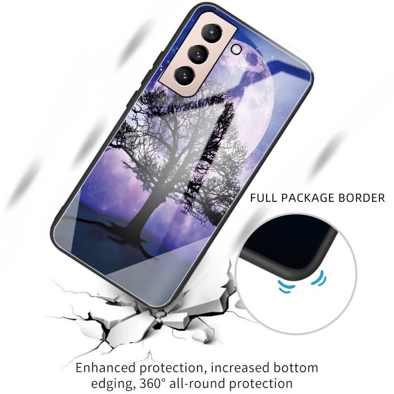 Cover Samsung Galaxy S22 Plus 5G World Tree Hærdet Glas