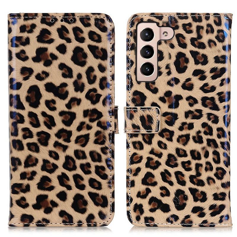 Flip Cover Samsung Galaxy S22 Plus 5G Leopard