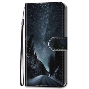 Flip Cover Samsung Galaxy S22 Plus 5G Mystisk Natur