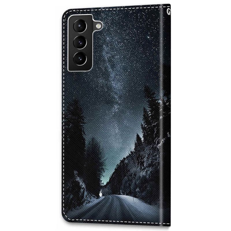 Flip Cover Samsung Galaxy S22 Plus 5G Mystisk Natur