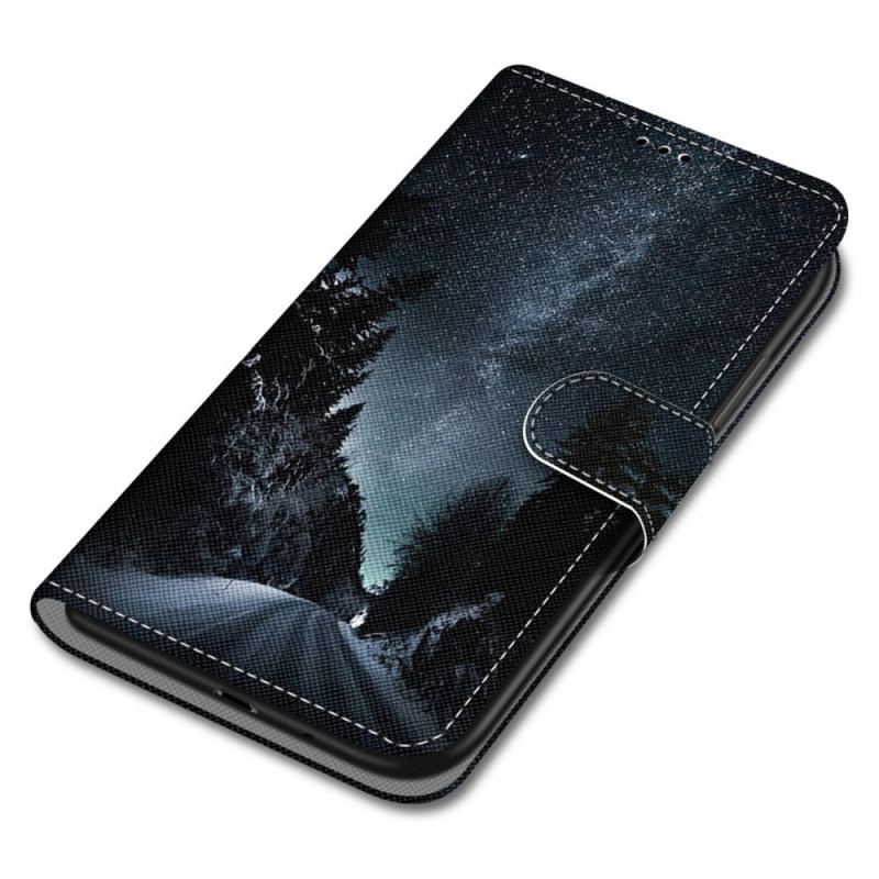 Flip Cover Samsung Galaxy S22 Plus 5G Mystisk Natur