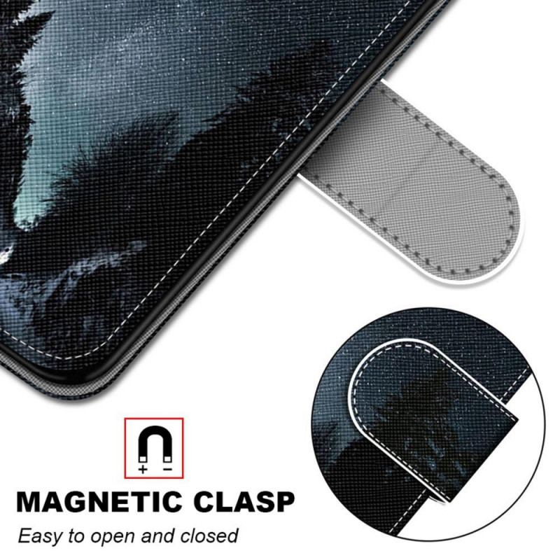 Flip Cover Samsung Galaxy S22 Plus 5G Mystisk Natur