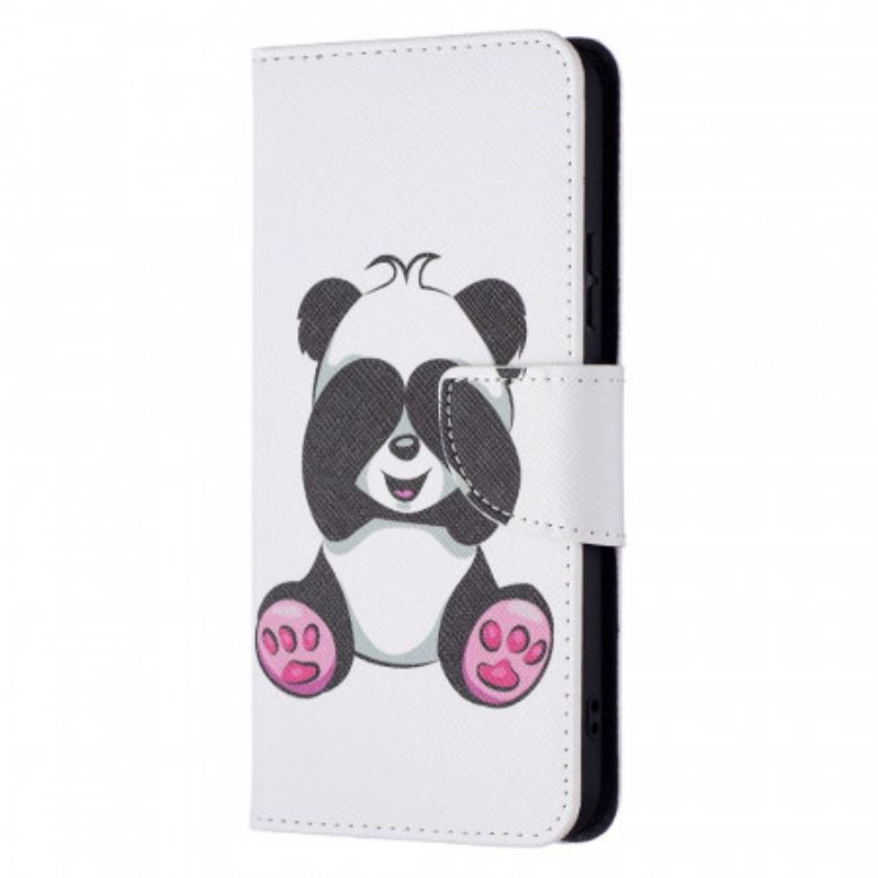 Flip Cover Samsung Galaxy S22 Plus 5G Panda Sjov