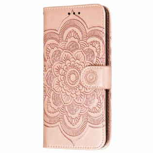 Læder Cover Samsung Galaxy S22 Plus 5G Fuld Mandala