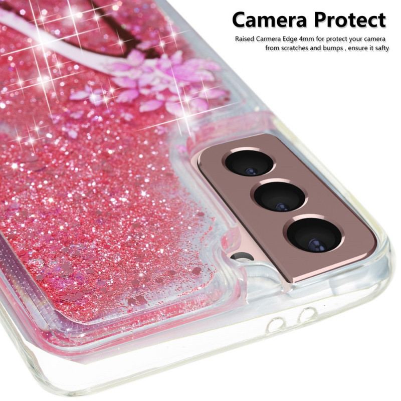 Mobilcover Samsung Galaxy S22 Plus 5G Glitter Pumpe