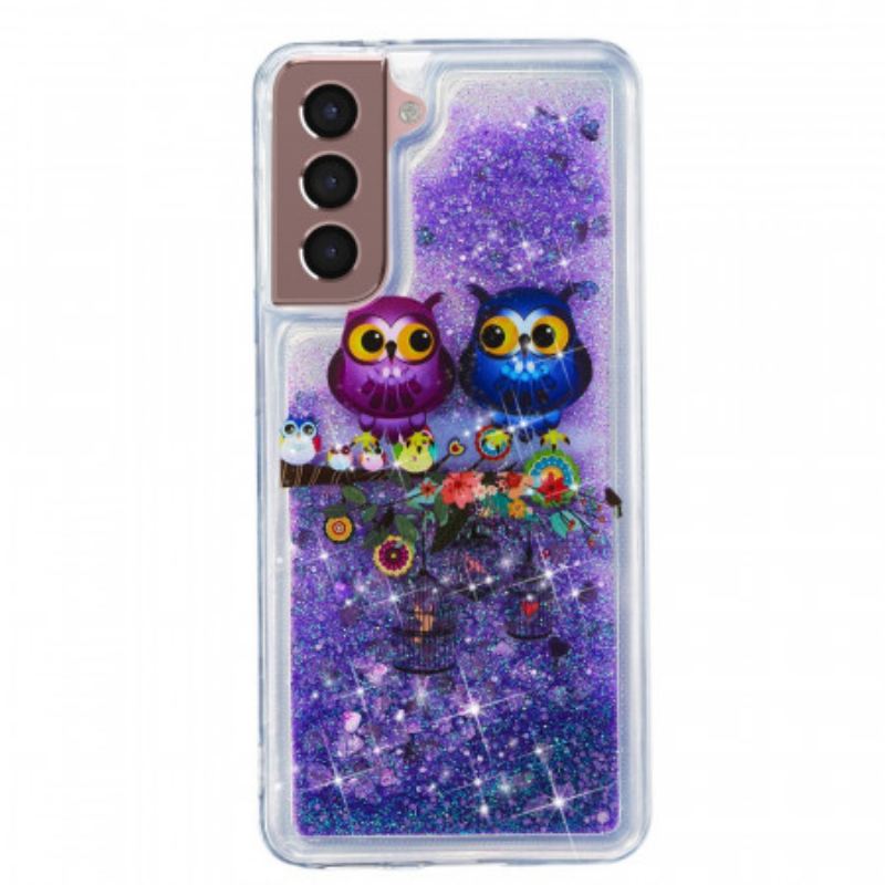 Mobilcover Samsung Galaxy S22 Plus 5G Glitterugler